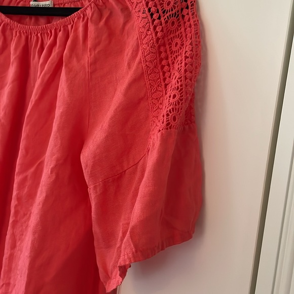 Pretty linen blouse made in Italy - Picture 2 of 2